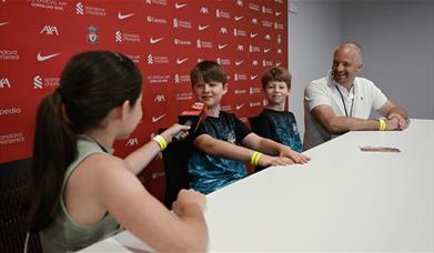 Liverpool Football Club press room