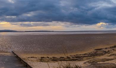 Coastline in Wirral